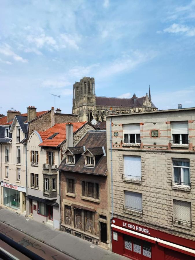 Chez Apolline - Vue Cathedrale - Hyper Centre Ville Reims Ngoại thất bức ảnh